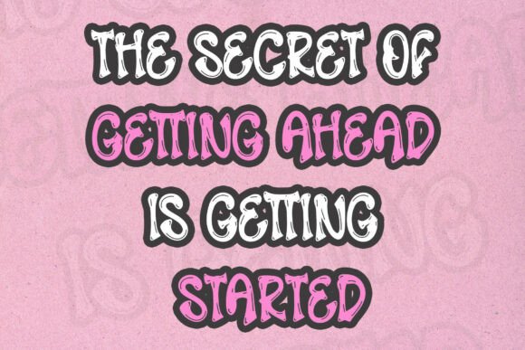 Bumble Thick Font - Preview 2
