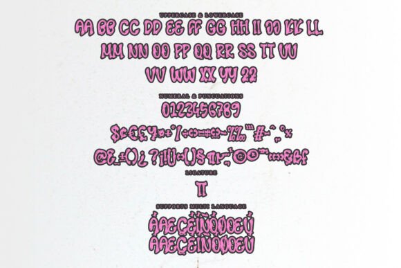 Bumble Thick Font - Preview 5