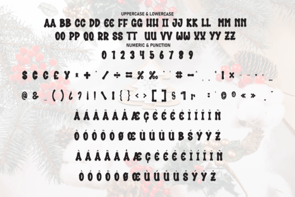 Christmas Font - Preview 6