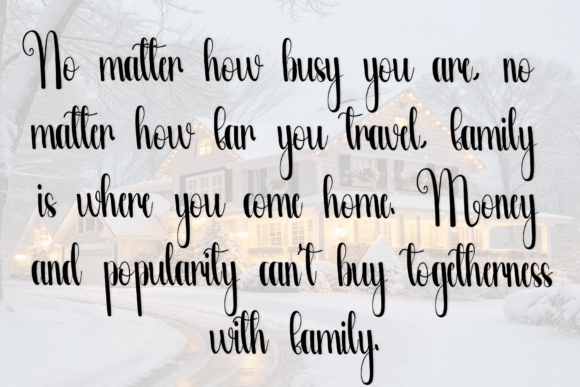 Christmas House Font - Preview 4