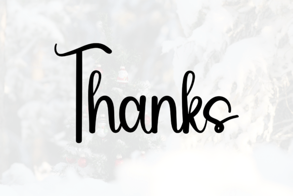 Christmas Invitation Font - Preview 4