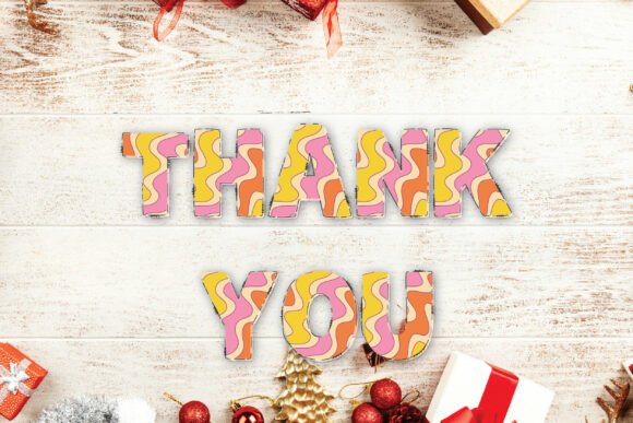 Christmas Movie Color Palette Font - Preview 3