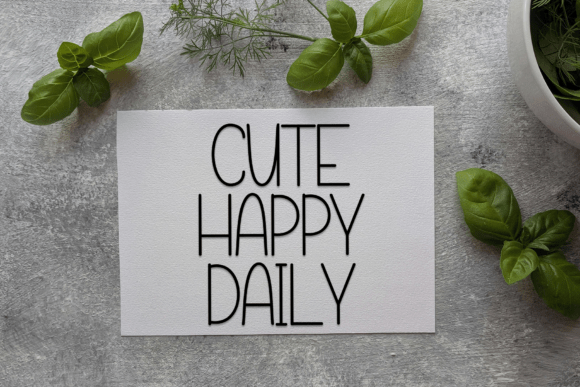 Christmas Quote Font - Preview 1