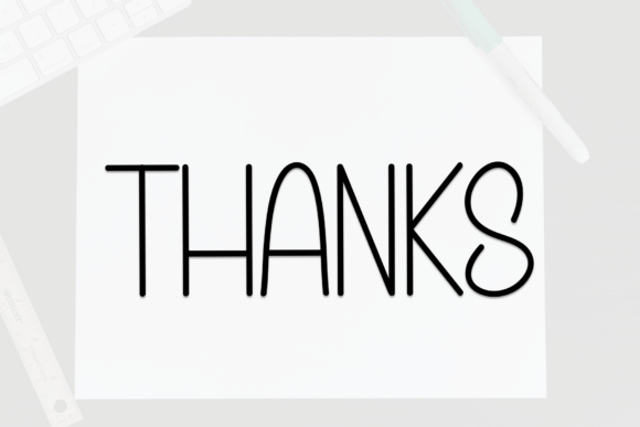 Christmas Quote Font - Preview 4