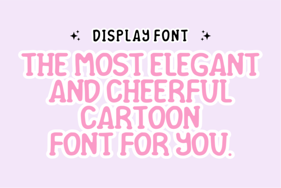 Cute Shape Font - Preview 1