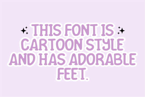 Cute Shape Font - Preview 2