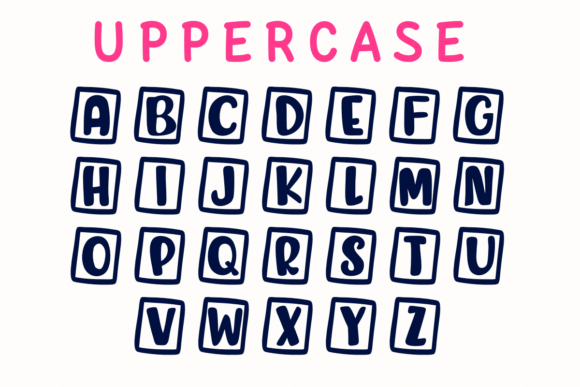 Cute Creative Font - Preview 1