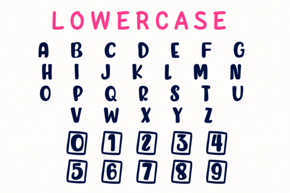Cute Creative Font - Preview 2