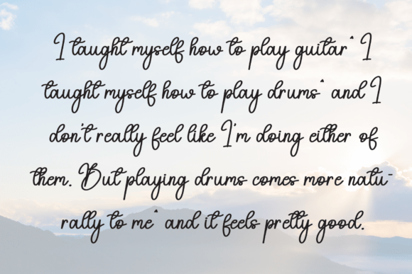 Daisy Font - Preview 5