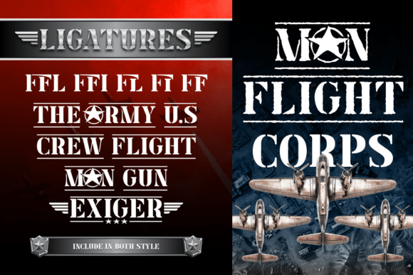 Exiger Font PNG with transparent background - Preview 5