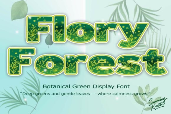 Flory 4 Seasons Font - Preview 2