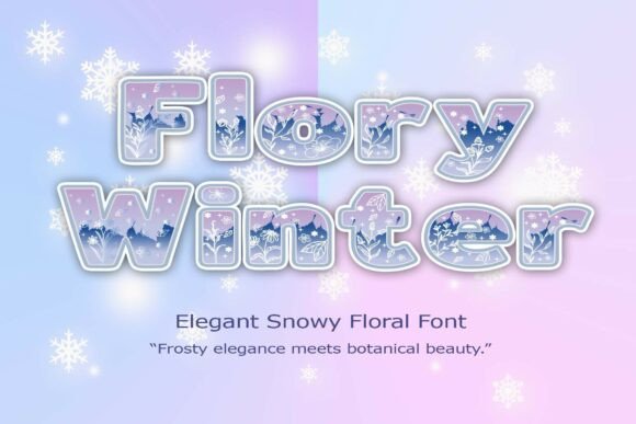 Flory 4 Seasons Font - Preview 4