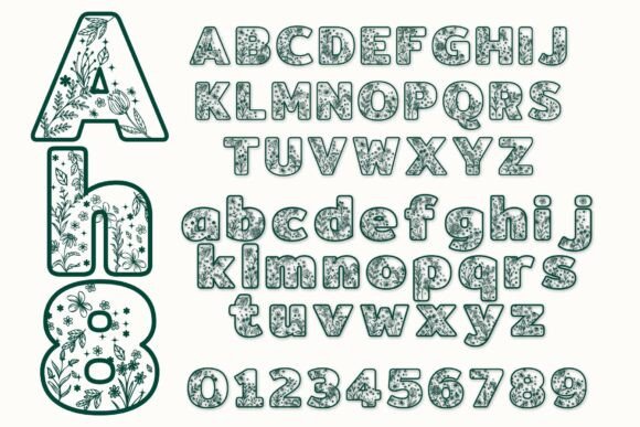 Flory 4 Seasons Font - Preview 5