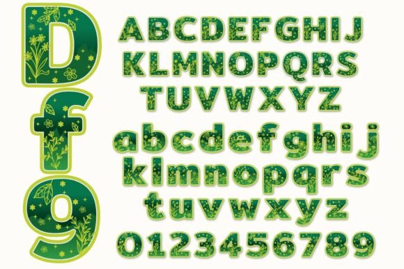 Flory 4 Seasons Font - Preview 6