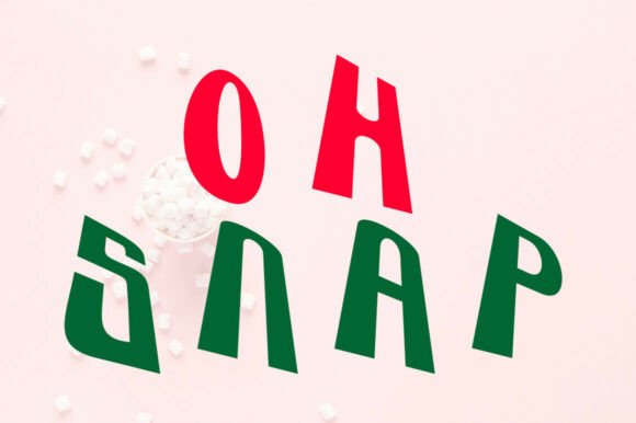 Funky Split Font - Preview 1