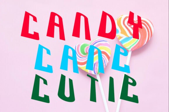 Funky Split Font - Preview 3