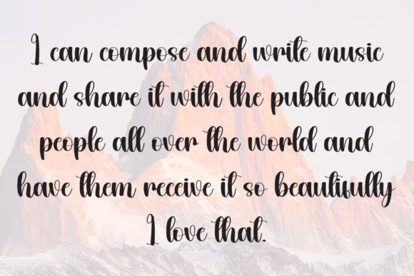 Gratefully Font - Preview 5