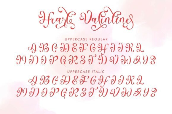 Heart Valentine Font - Preview 5