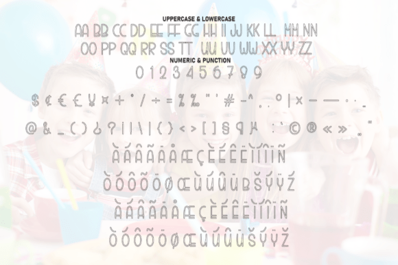Kids Birthday Font - Preview 6