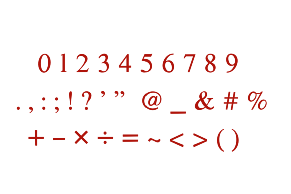 Love Lock Cuffs Font PNG with transparent background - Preview 3