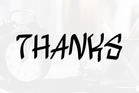 Newyear Graffiti Font PNG with transparent background - Preview 4