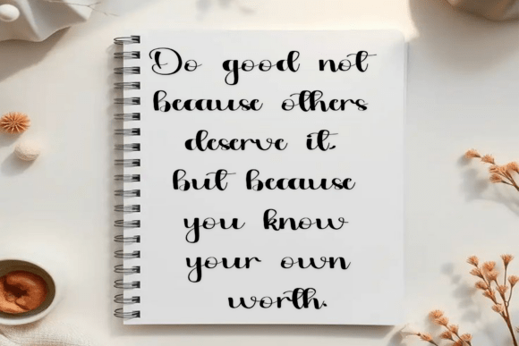 Simple Notebook Font Font PNG with transparent background - Preview 2