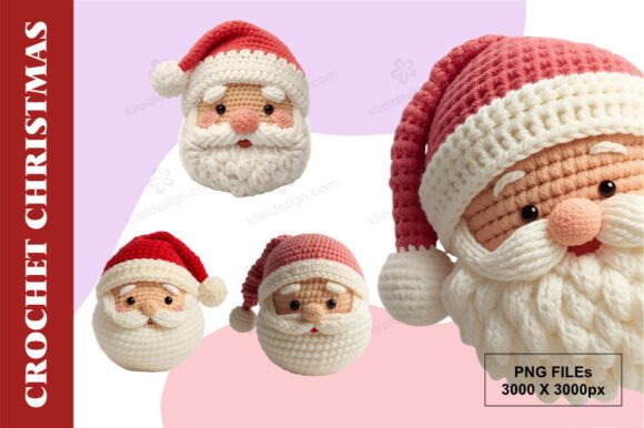 Cute Crochet Santa Claus