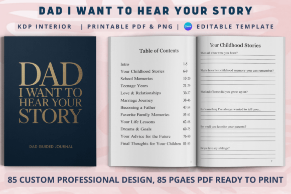 Dad I Want To Hear Your Story | Journal