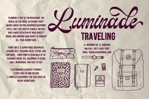 Gilosta Surfing Duo Font - Preview 4