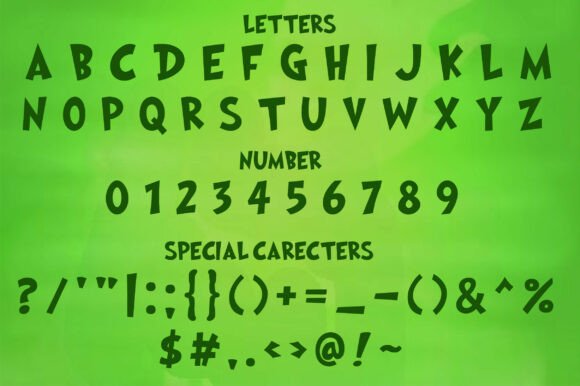 Grinch Bold Font - Preview 1