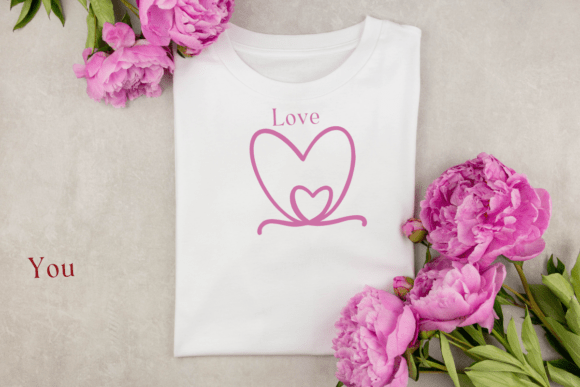 Heart Hand Drawn Font PNG with transparent background - Preview 4