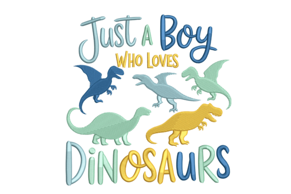 Just a Boy Who Loves Dinosaurs