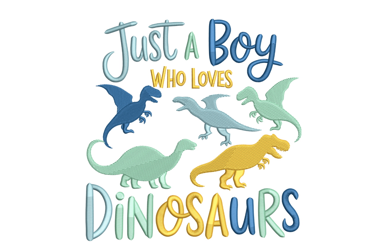 Just a Boy Who Loves Dinosaurs