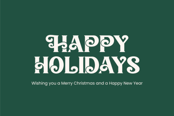 Luminous Christmas Font PNG with transparent background - Preview 2