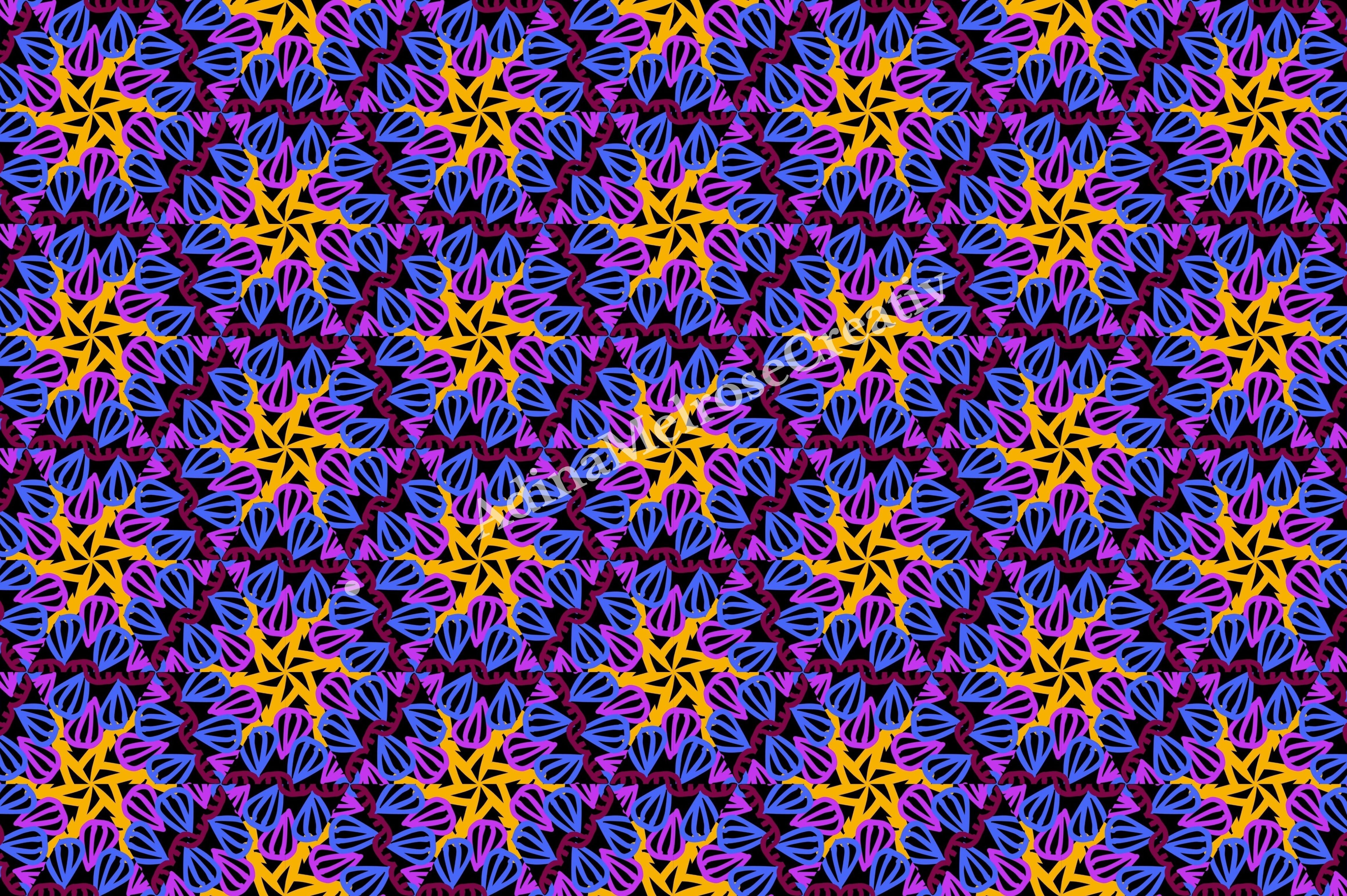 Mandala Geometric Seamless Pattern