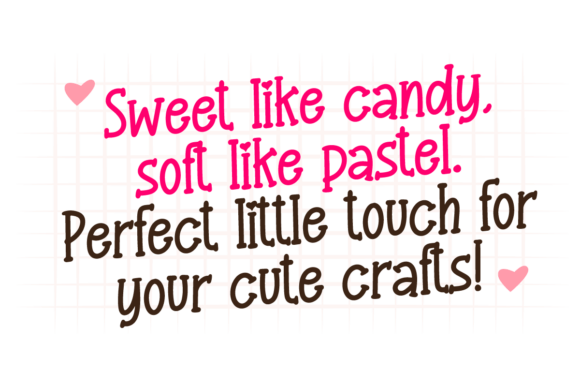 Milkie Choco Font PNG with transparent background - Preview 1
