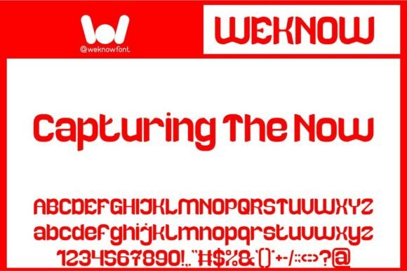 Record Moment Font font preview - 1