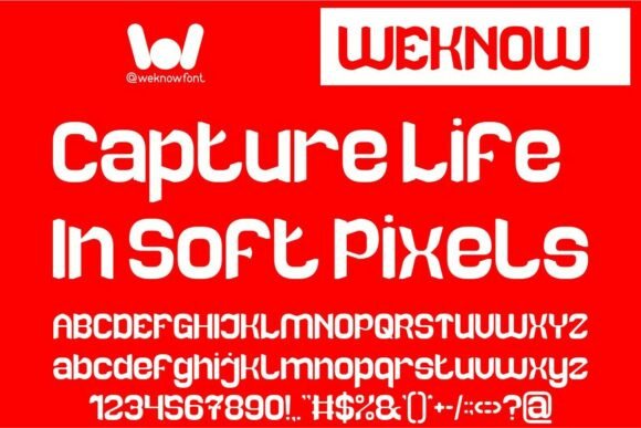 Record Moment Font font preview - 2