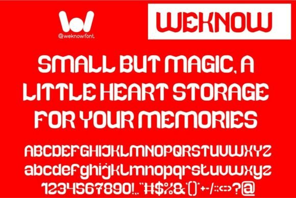 Record Moment Font font preview - 4