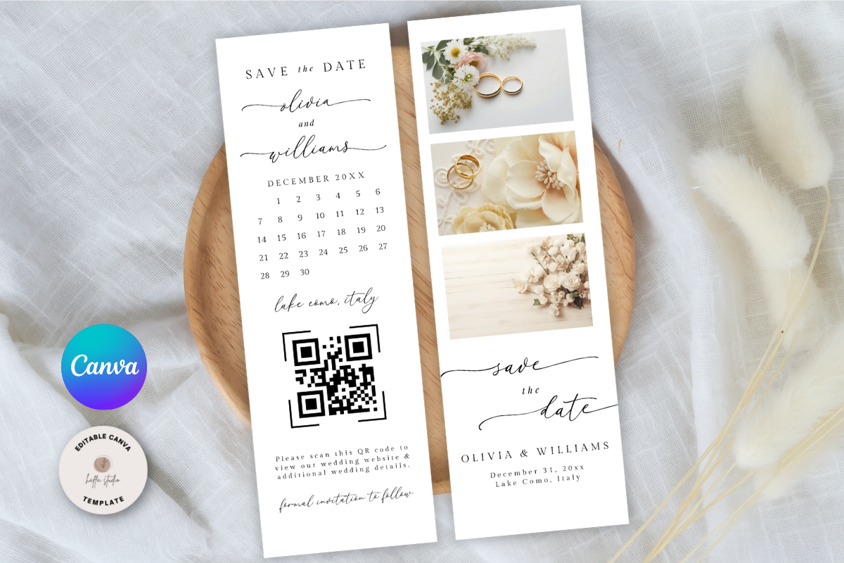Wedding Save the Date Template