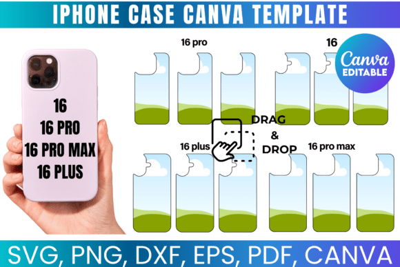 IPhone Case Canva Template