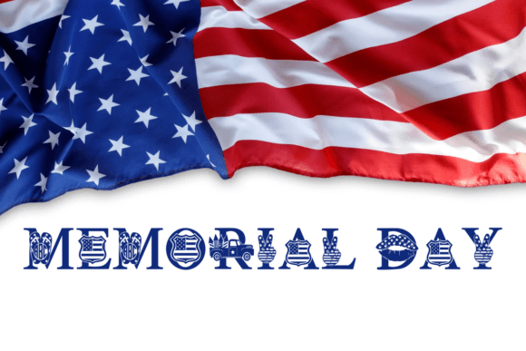 American Flag Font - Preview 3