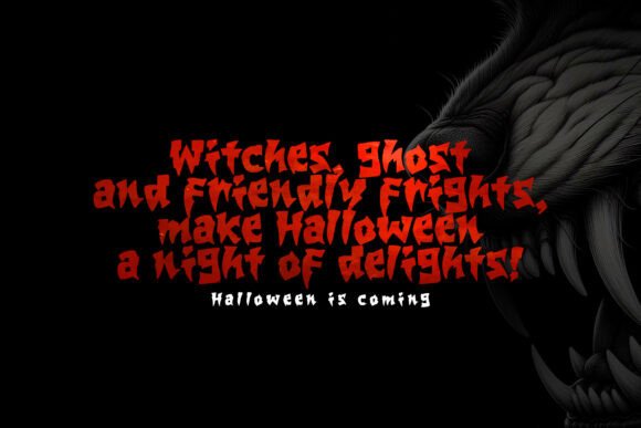 Blackfang Font - Preview 1