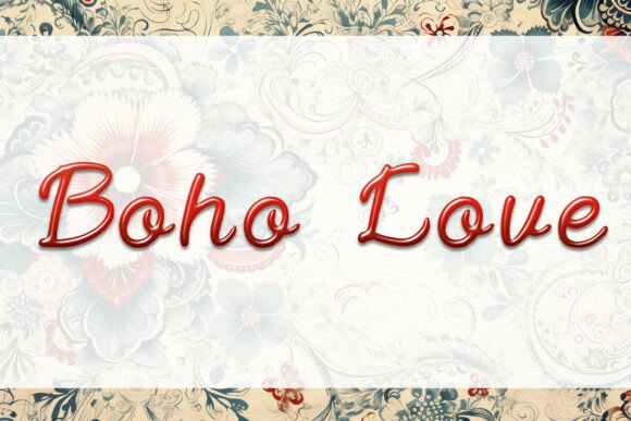 Boho Love Font - Preview 1