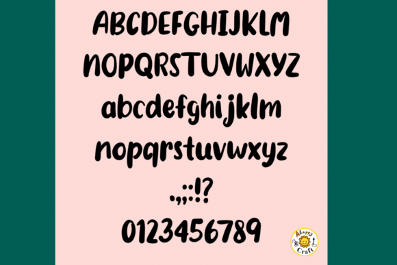 Casually Font PNG with transparent background - Preview 6