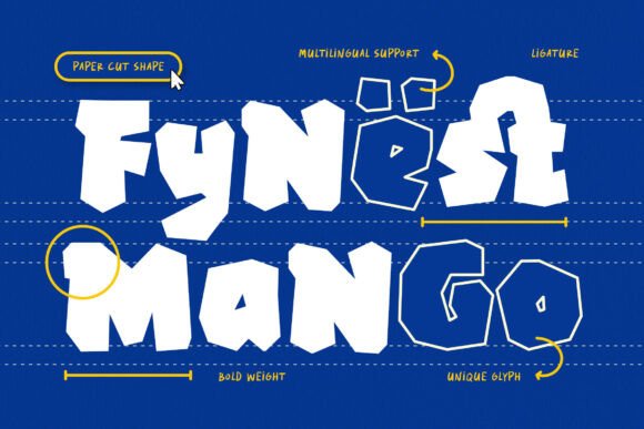 Fixtory Font PNG with transparent background - Preview 4