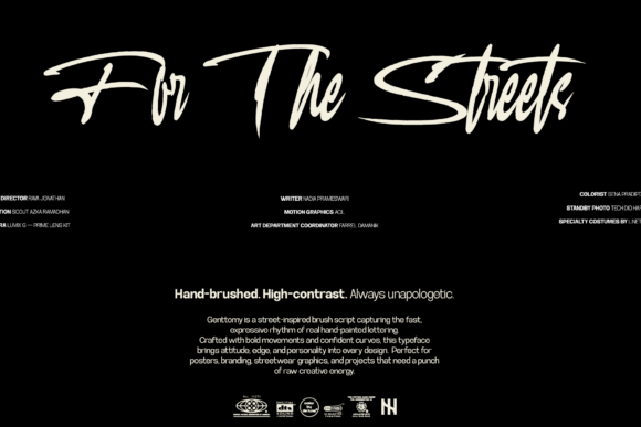 Genttomy Font - Preview 1