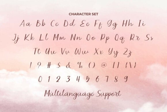 Get a Dream Font PNG with transparent background - Preview 4