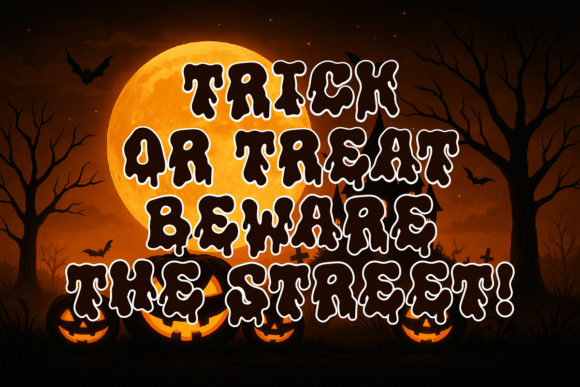 Hexed Letters Font PNG with transparent background - Preview 1