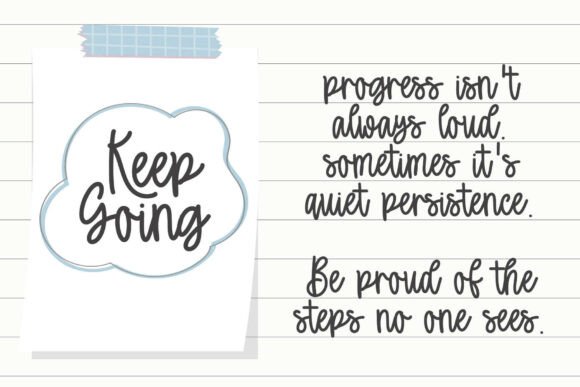 Honey Notes Font - Preview 2
